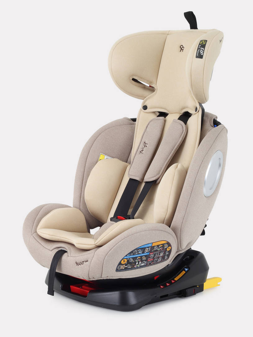 Автокресло Rant Basic Twist 0/1/2/3 (0-36 кг) Cream