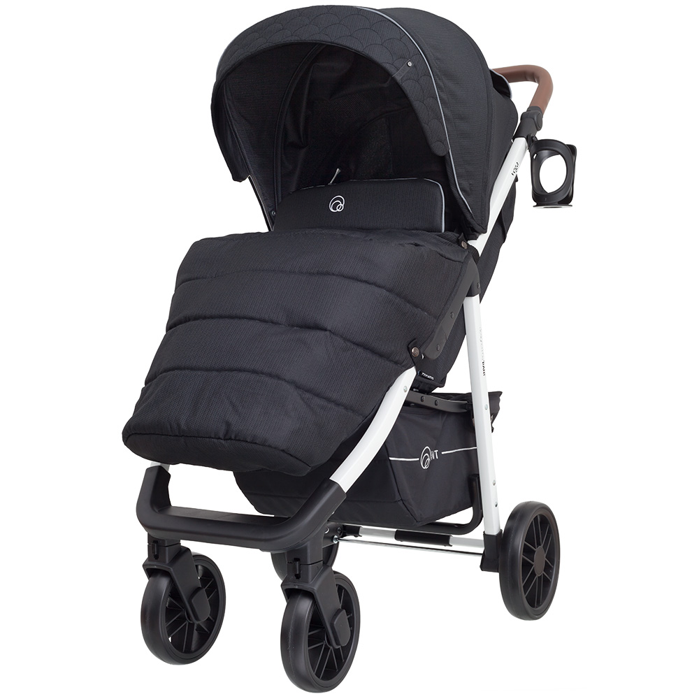Коляска прогулочная Rant Vega Trends Midnight Black. Цвет: Черный