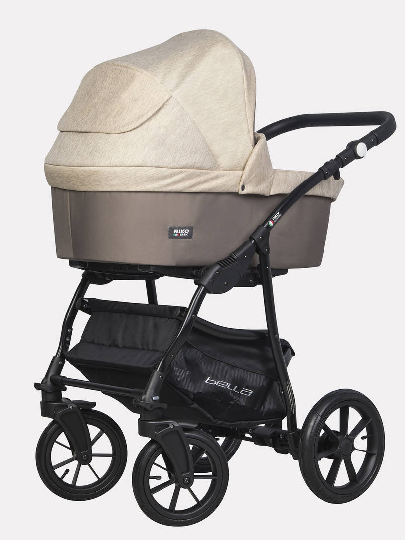 Коляска 2 в 1 Riko Basic Bella 06 бежевый