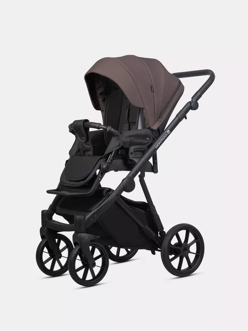 Коляска 3 в 1 Riko Basic Montana X 01 коричневый