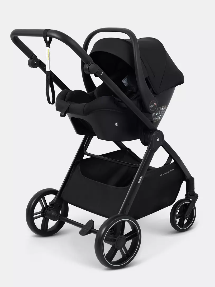Коляска 3 в 1 Rant Basic Wave Black