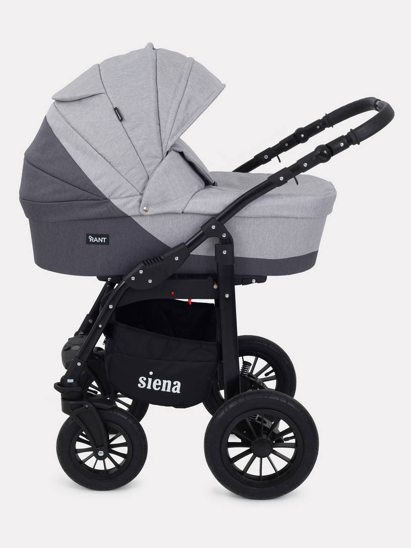 Коляска 2 в 1 Rant Siena 04 графит-серый