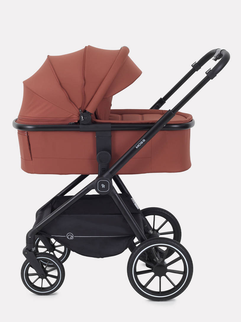 Коляска 2 в 1 Rant Moss Maroon brown