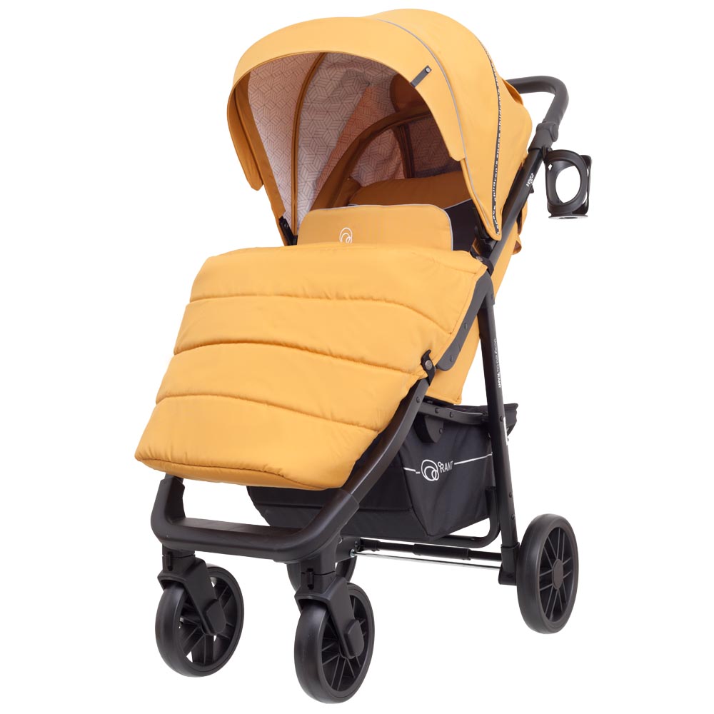 Коляска прогулочная Rant Vega Desert beige. Цвет: Желтый