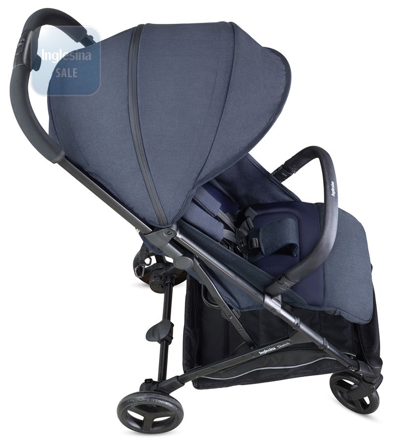 Прогулочная коляска Inglesina Twin Sketch , Black Navy