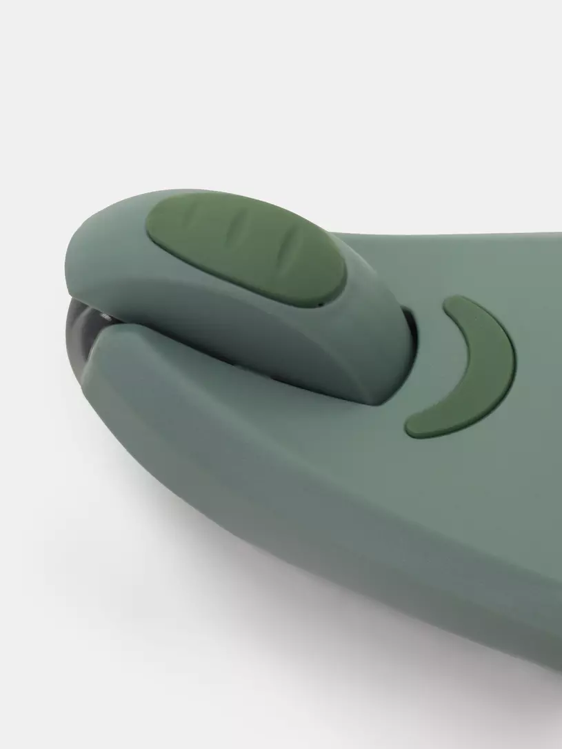 Беговел-самокат Rant Rider со светящимися колесами зеленый