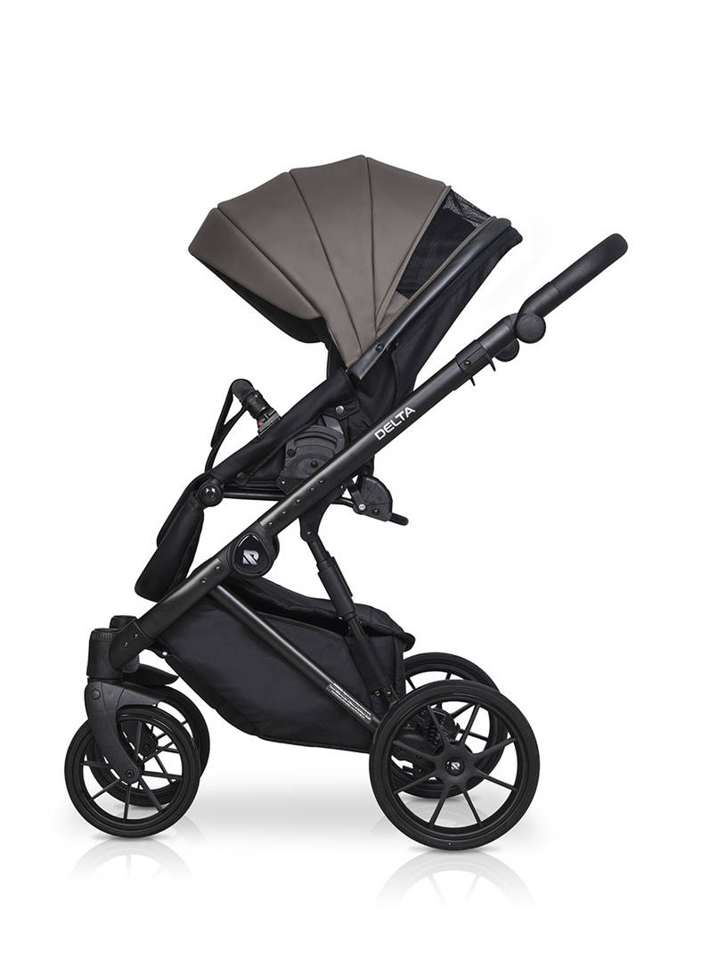 Коляска 2 в 1 RIKO BASIC DELTA ECCO 12 Mokka