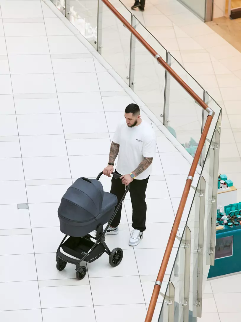 Коляска 2 в 1 Rant Basic Energy Graphite