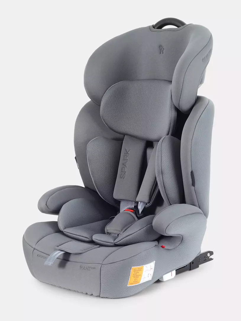 Автокресло Rant Basic Spark Next Isofix группа 1/2/3 (9-36 кг) Grey
