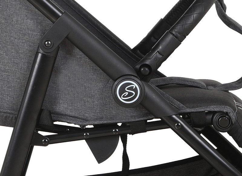 Детская прогулочная коляска Sevillababy Drive тёмно-серый