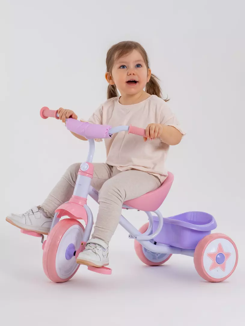 Велосипед трехколесный Rant Basic Champ Pink