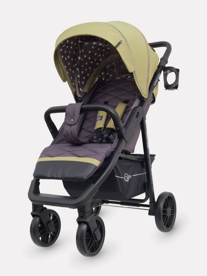 Коляска прогулочная Rant Vega Star Greek Olive. Цвет: Оливковый