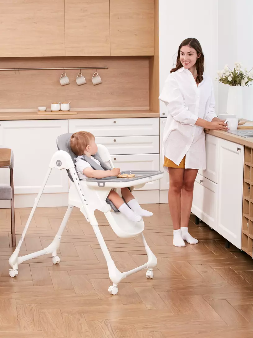 Стульчик для кормления Mowbaby Honey Grey