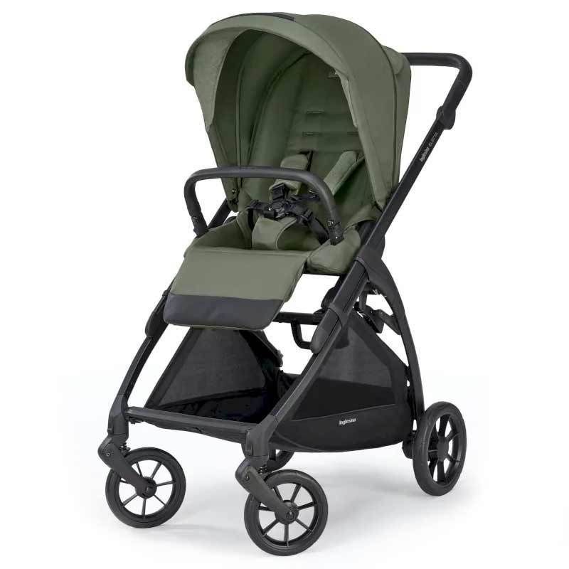 Коляска 3 в 1 i-Size Inglesina Electa с подставкой под люльку Standup, Tribeca Green