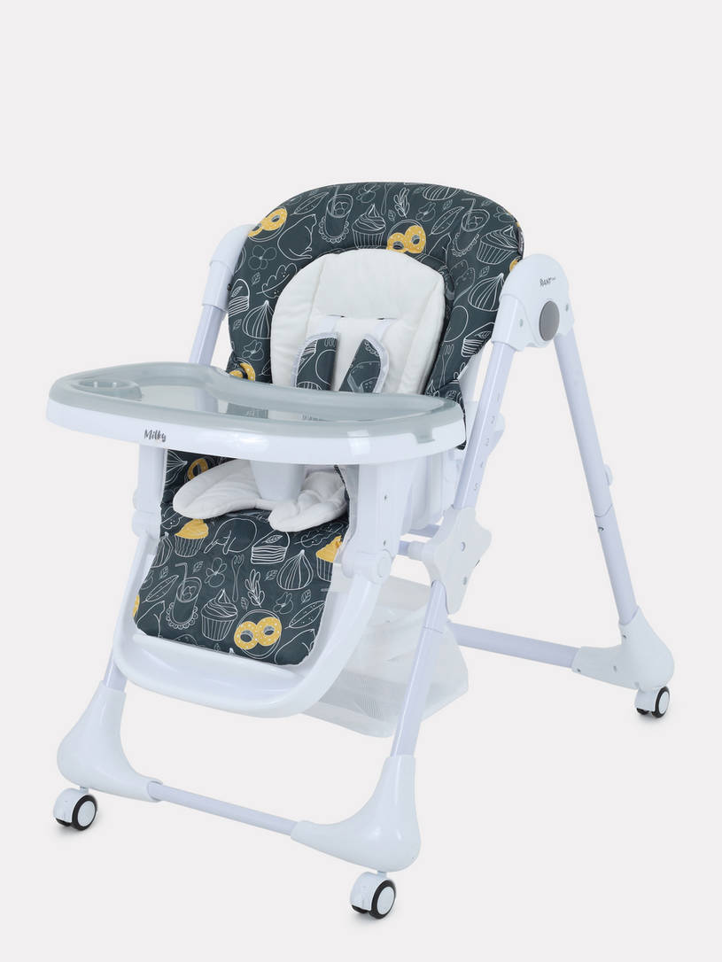 Стульчик для кормления Rant Basic Milky Graphite