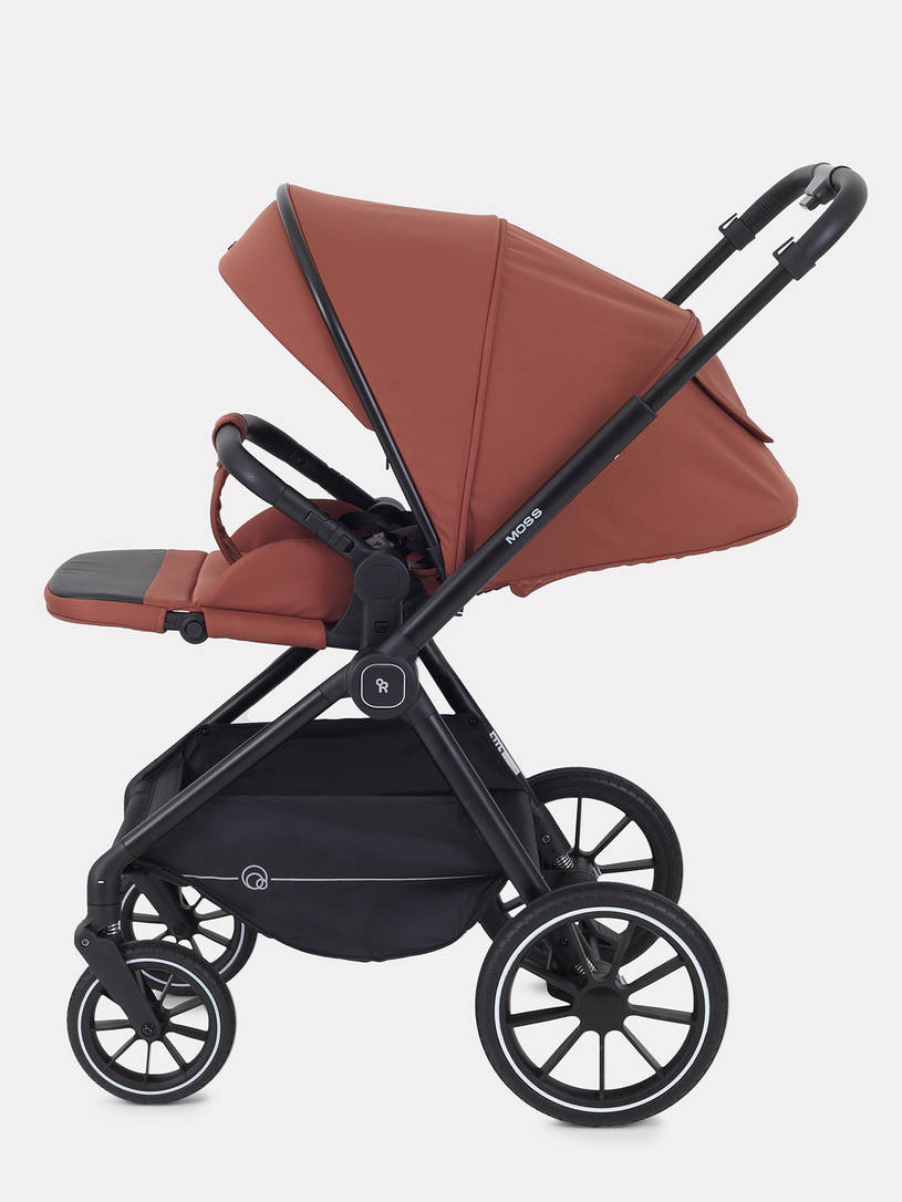 Коляска 2 в 1 Rant Moss Maroon brown