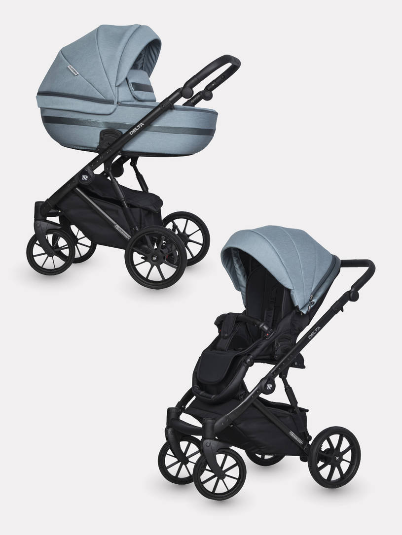 Коляска 2 в 1 RIKO BASIC DELTA 02 Ocean
