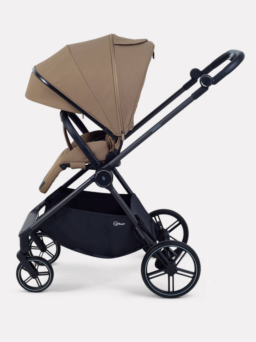 Коляска прогулочная Rant Nero Carbon Beige