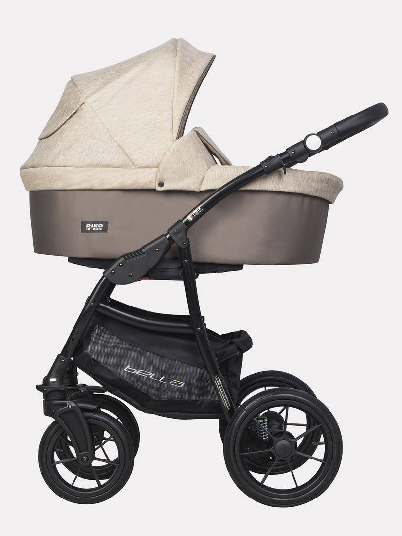 Коляска 2 в 1 Riko Basic Bella 06 бежевый