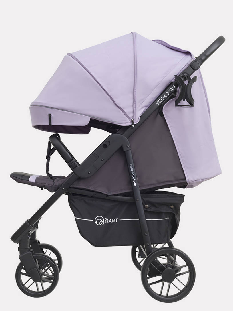 Коляска прогулочная Rant Vega Star Sweet Lavender. Цвет: Фиолетовый