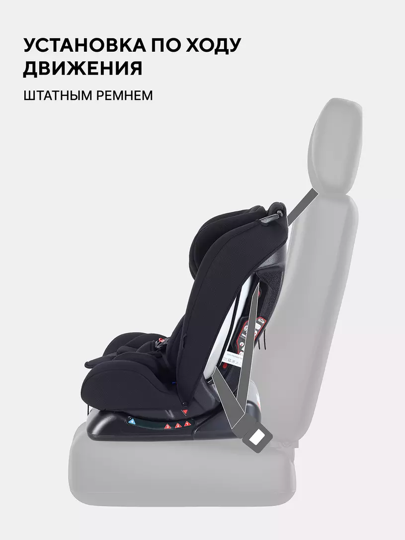Автокресло Rant Basic Unity Next группа 0+/1/2/3 (0-36 кг) Black