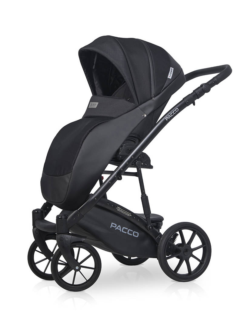 Коляска 2 в 1 RIKO BASIC PACCO 09 BLACK