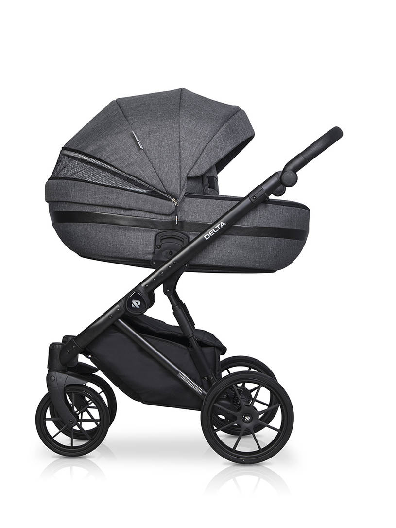 Коляска 2 в 1 RIKO BASIC DELTA 05 Carbon