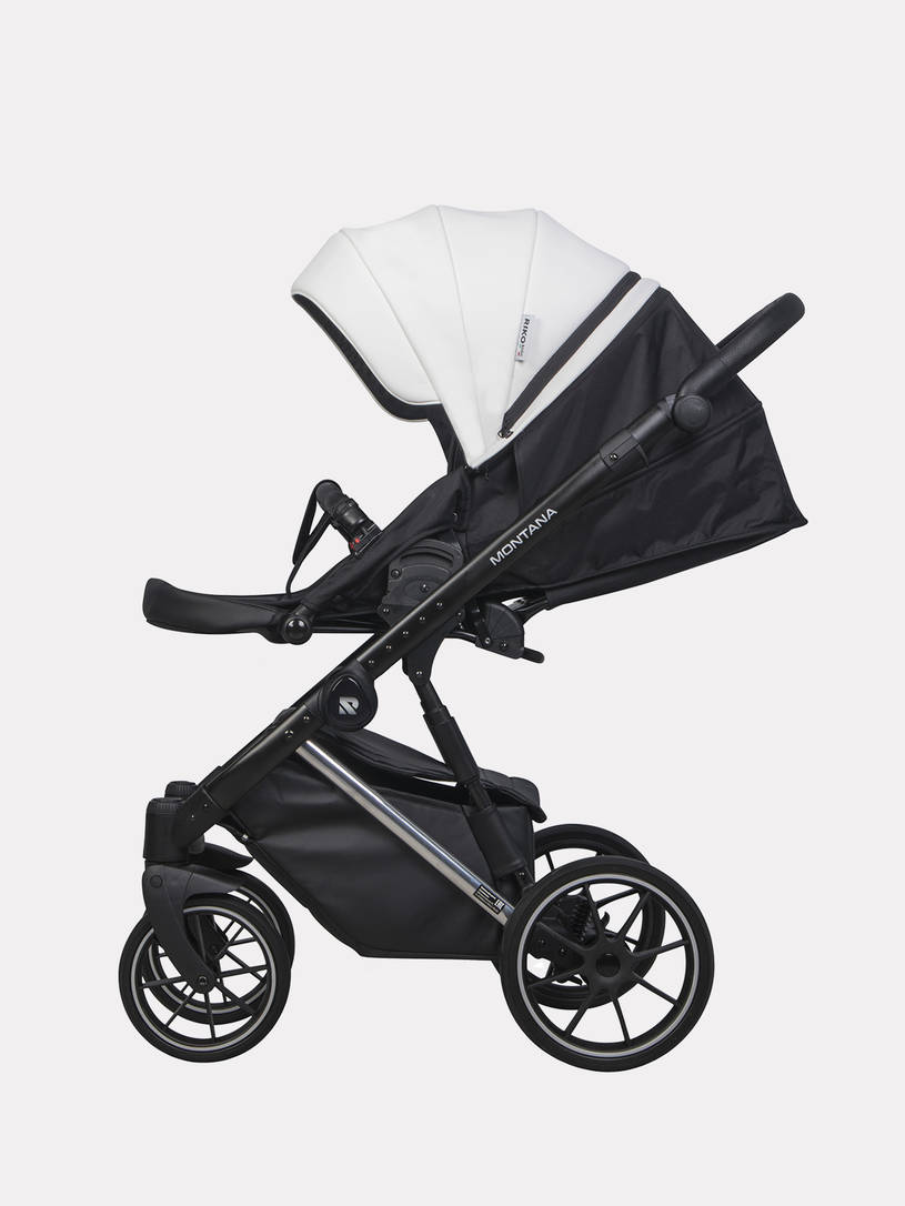 Коляска 2 в 1 Riko Basic Montana Premium Silver 21
