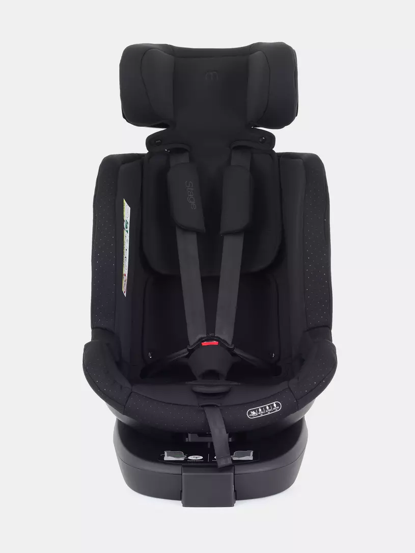 Автокресло Mowbaby Stage isofix (40-150 см) 0-36 кг Black