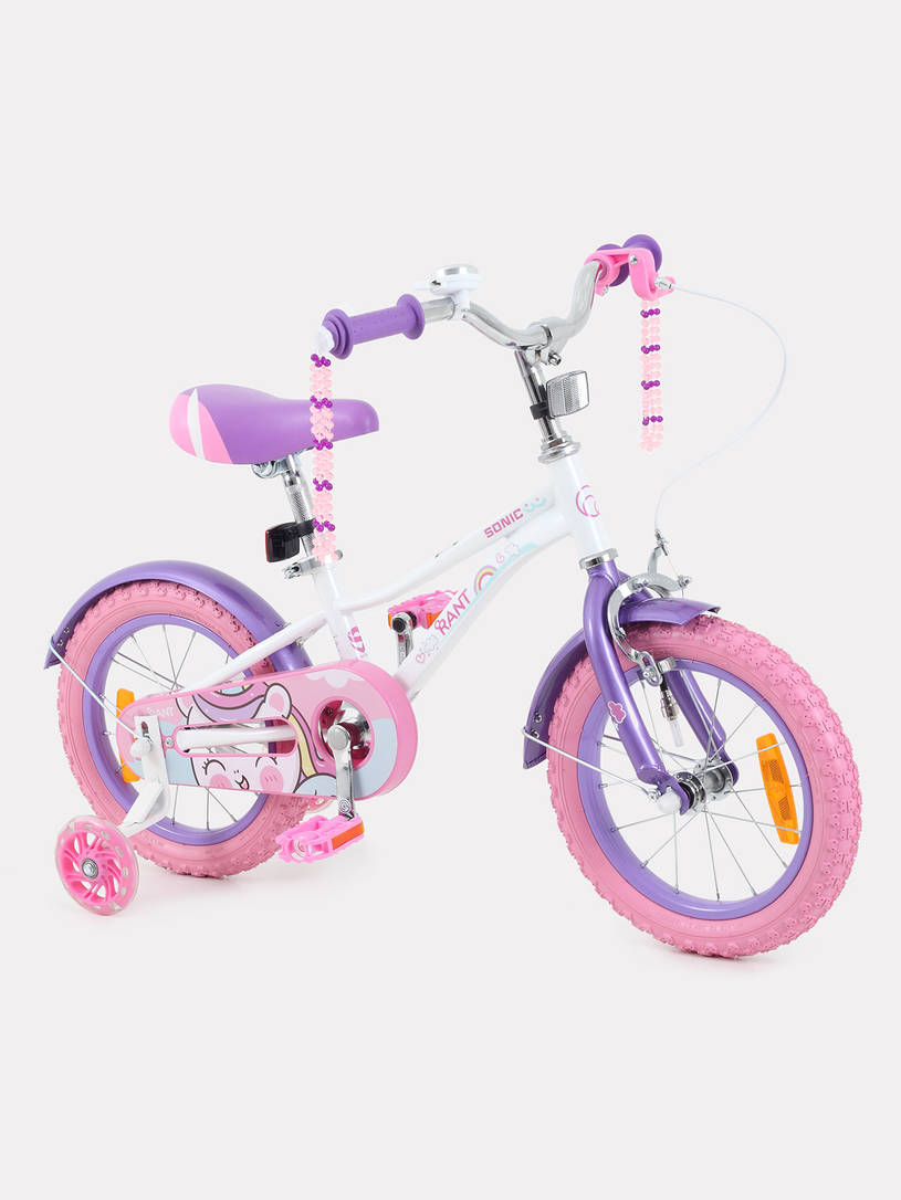 Велосипед 2-х колесный Rant Sonic 14 белый