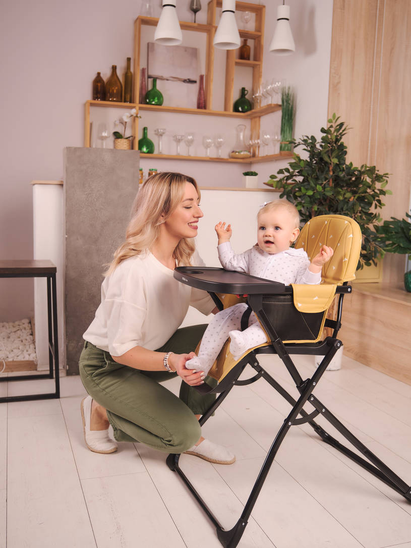 Стульчик для кормления Mowbaby Bravo Desert Beige