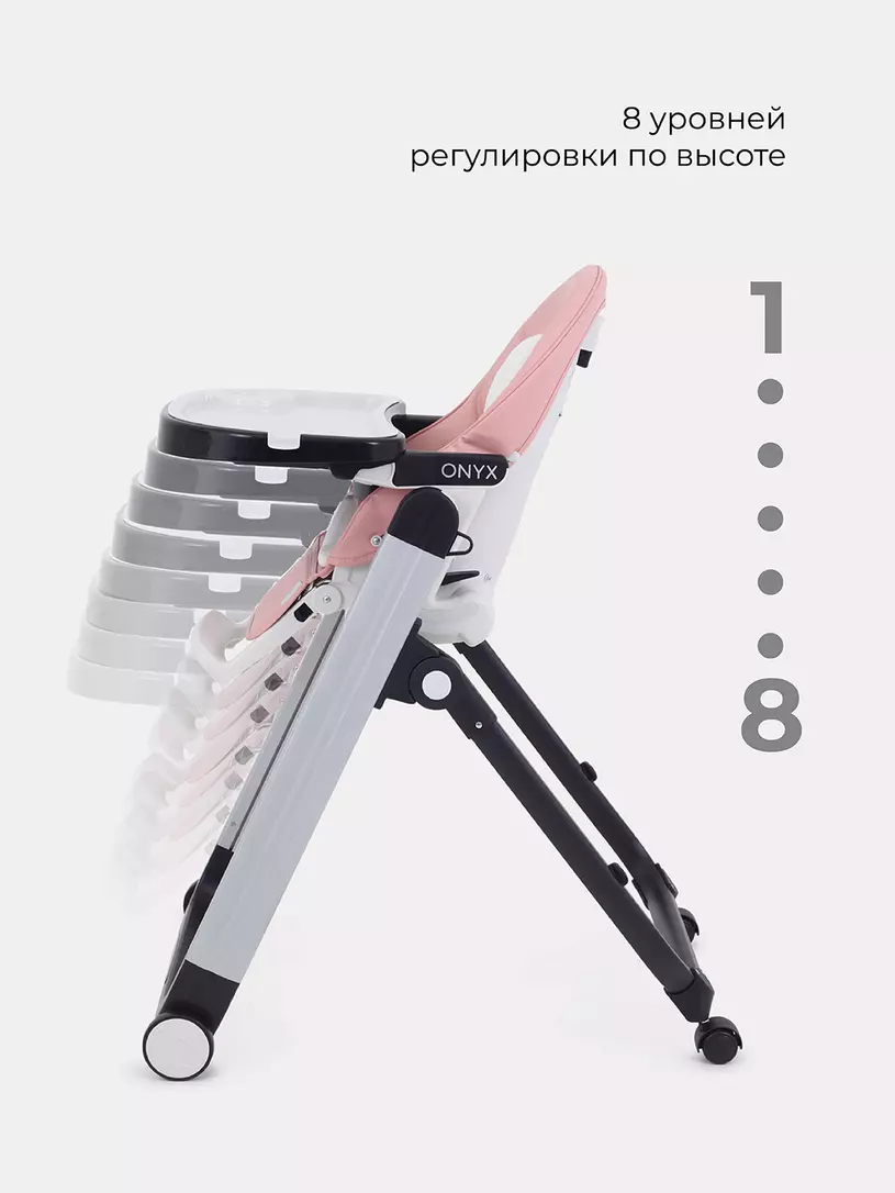 Стульчик для кормления Rant Onyx Cloud Pink