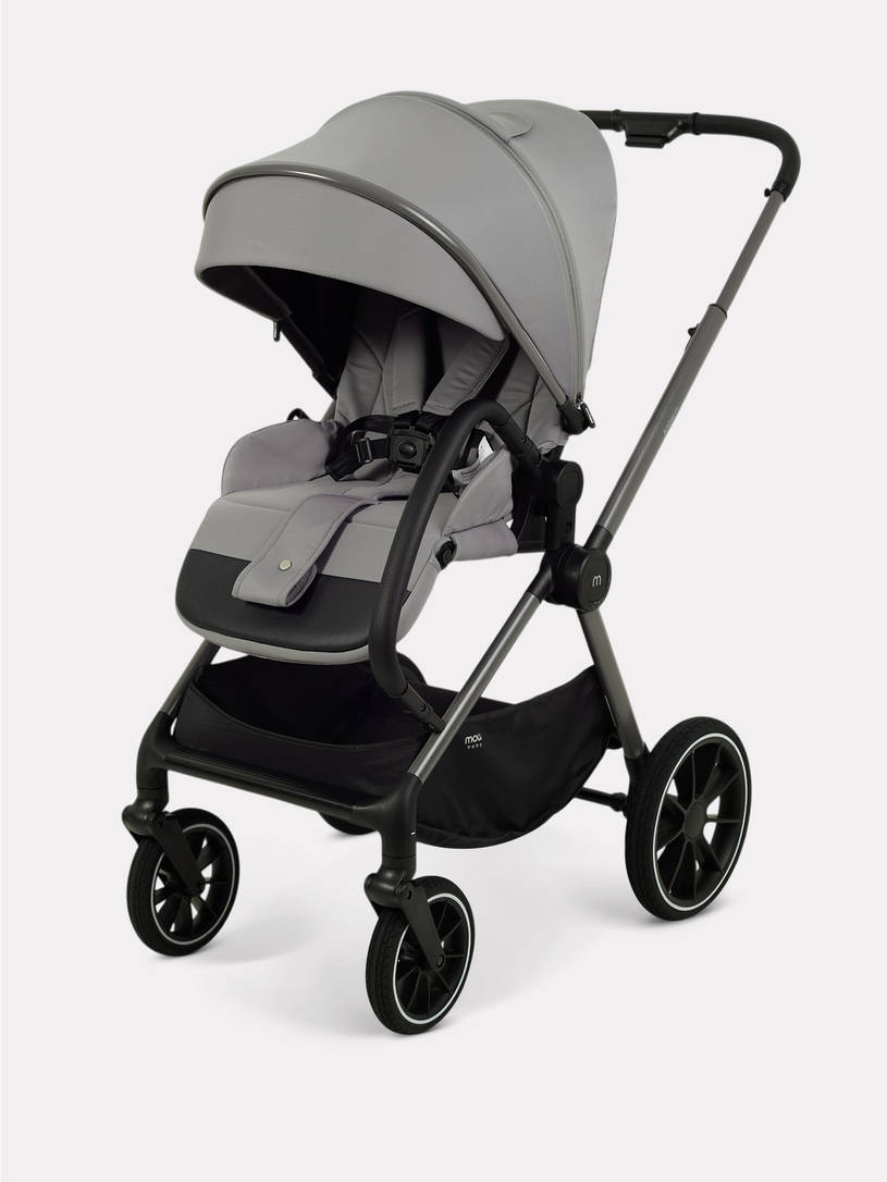 Коляска 2 в 1 Mowbaby Amber PRO Grey