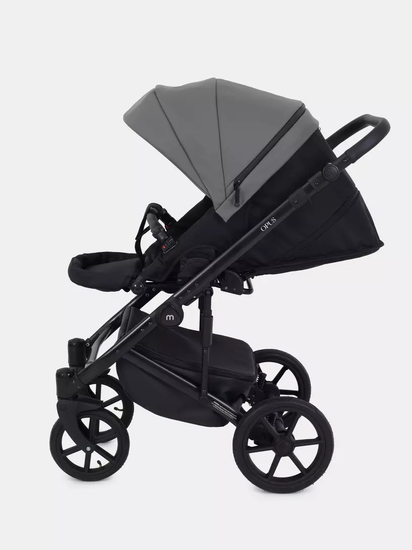 Коляска 3 в 1 Mowbaby Opus Classic grey, Серый