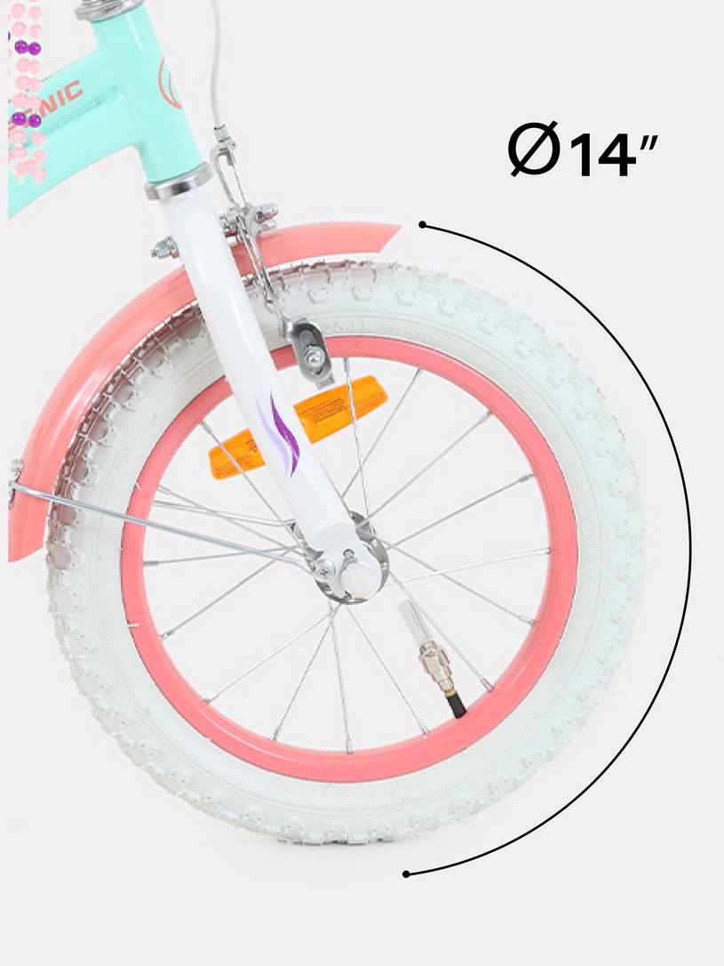 Велосипед 2-х колесный Rant Sonic 14 мятный