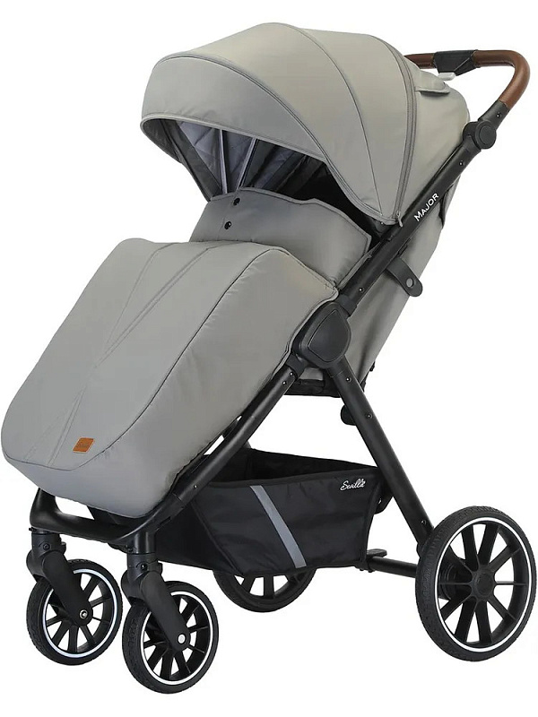 Детская прогулочная коляска Sevillababy Major серo-коричневый