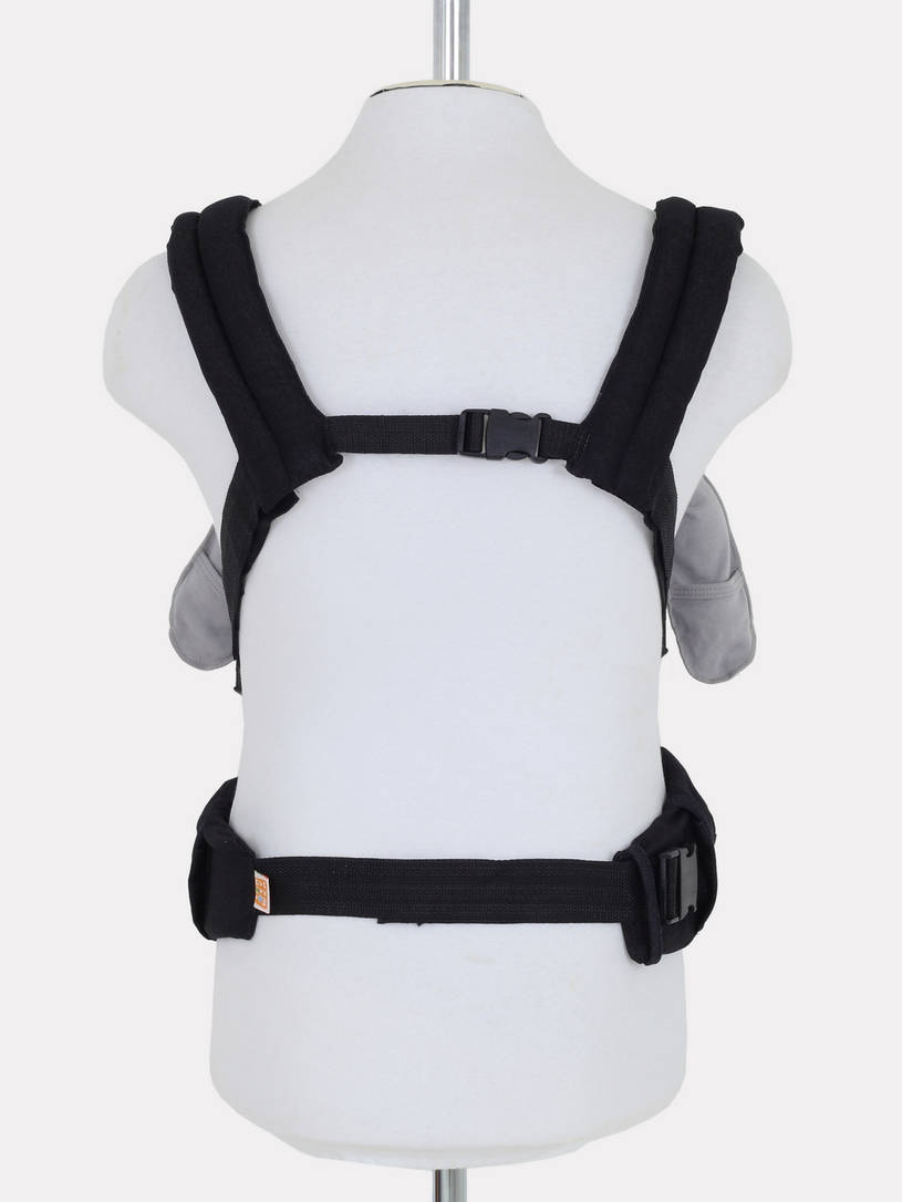 Рюкзак-кенгуру Топотушки Деним стежка черный