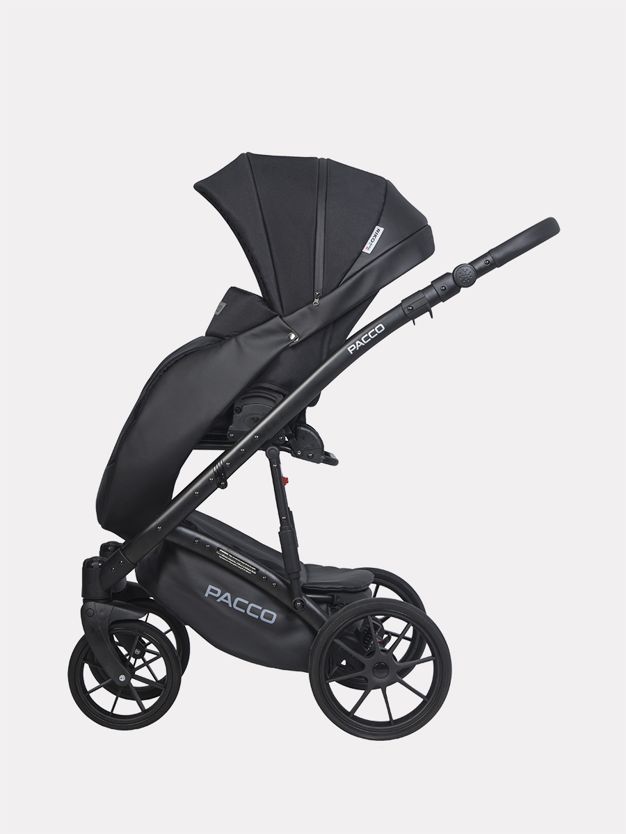 Коляска 3 в 1 RIKO BASIC PACCO 09 Black