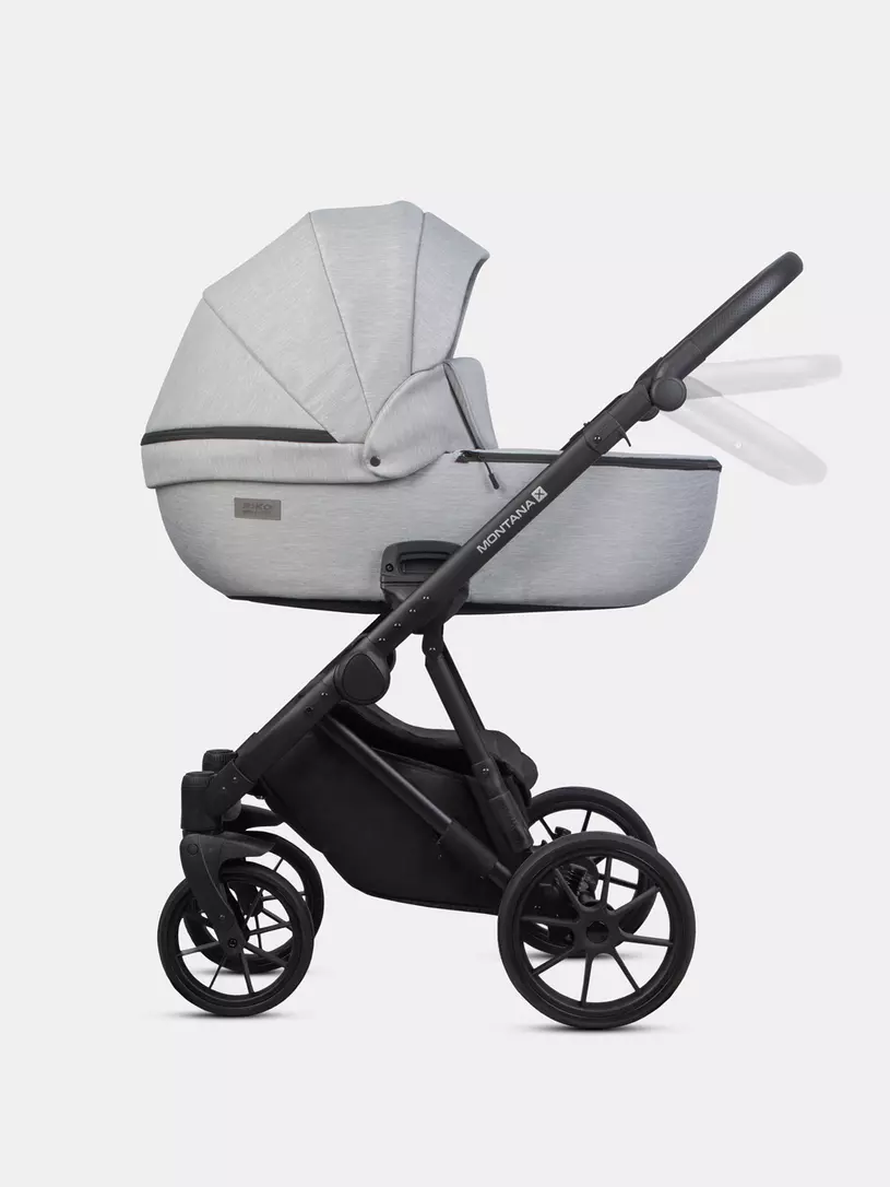 Коляска 2 в 1 Riko Basic Montana X 03 серый