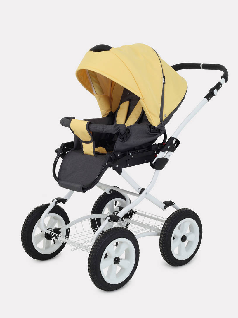 Коляска 2 в 1 Rant Dream Classic 07 желтый