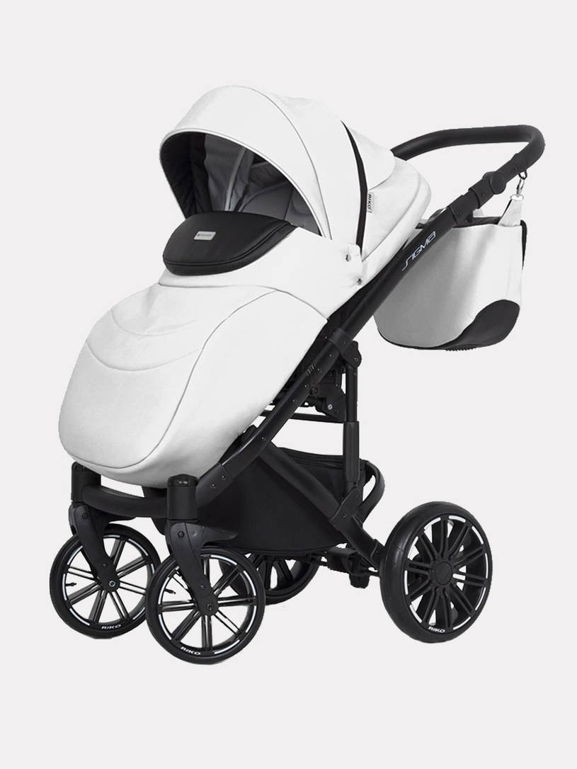 Коляска 2 в 1 Riko Sigma 08 white