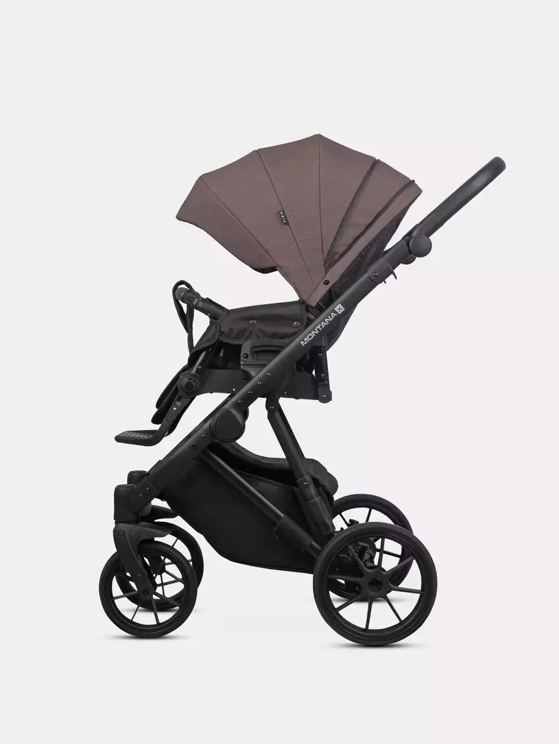 Коляска 2 в 1 Riko Basic Montana X 01 коричневый