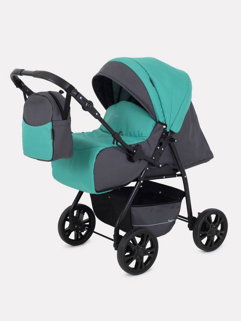 Коляска-трансформер Rant Basic Riva 02 зеленый