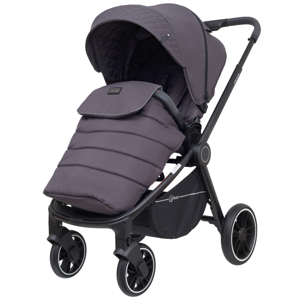 Коляска прогулочная Rant Flex Moon Grey. Цвет: Серый
