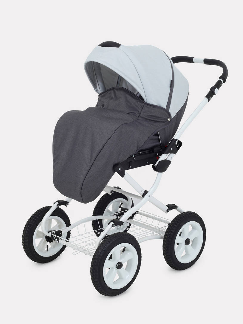 Коляска 2 в 1 Rant Dream Classic 01 графит-серый