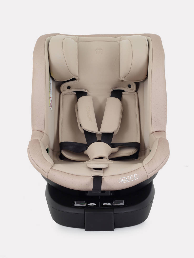 Автокресло Mowbaby Stage isofix (40-150 см) 0-36 кг Beige