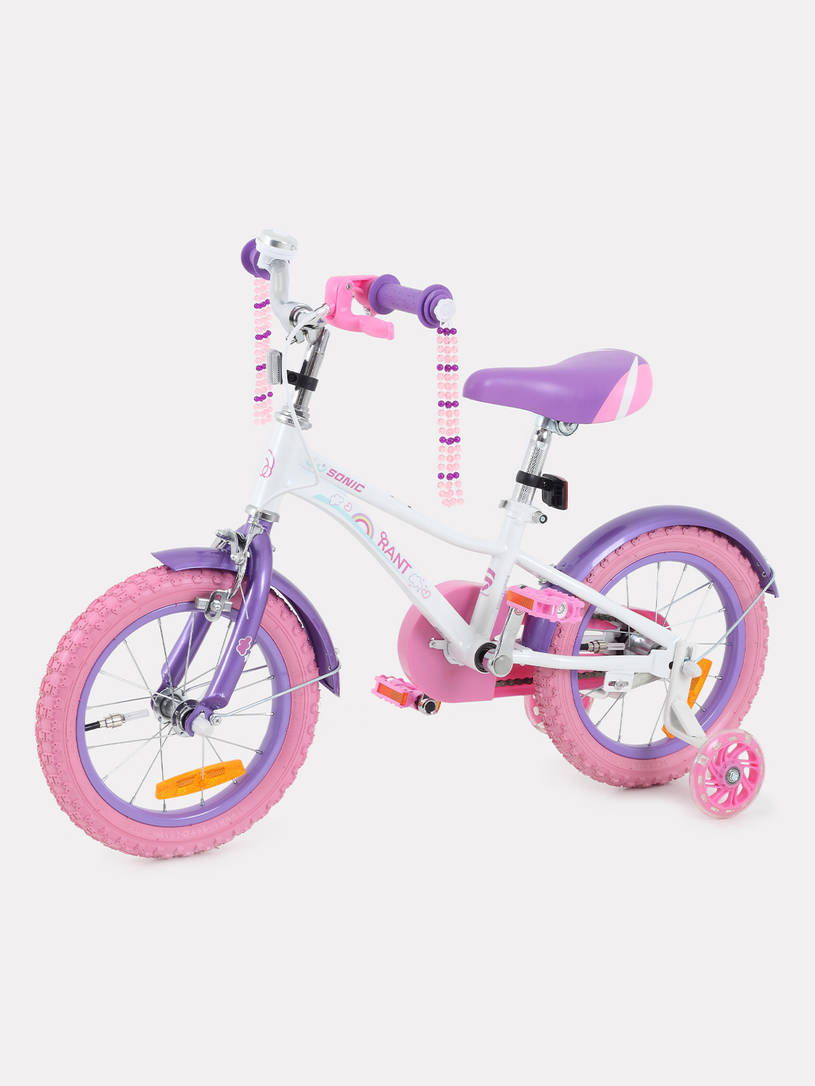 Велосипед 2-х колесный Rant Sonic 14 белый