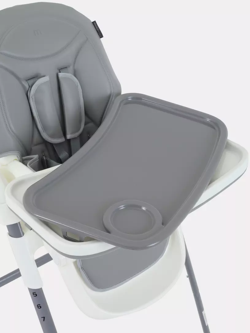 Стульчик для кормления Mowbaby Honey 2024 grey