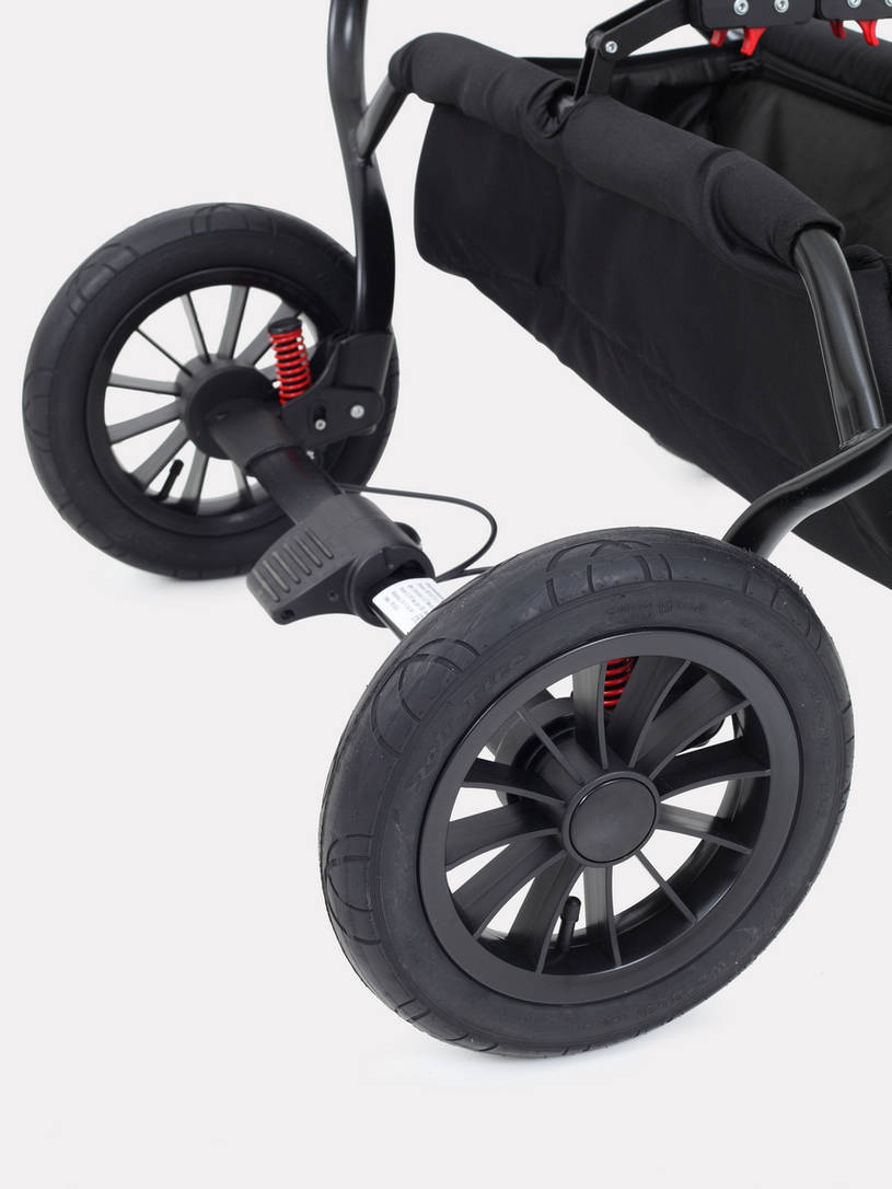 Коляска для двойни 2 в 1 Rant Siena Duo 04 графит-серый