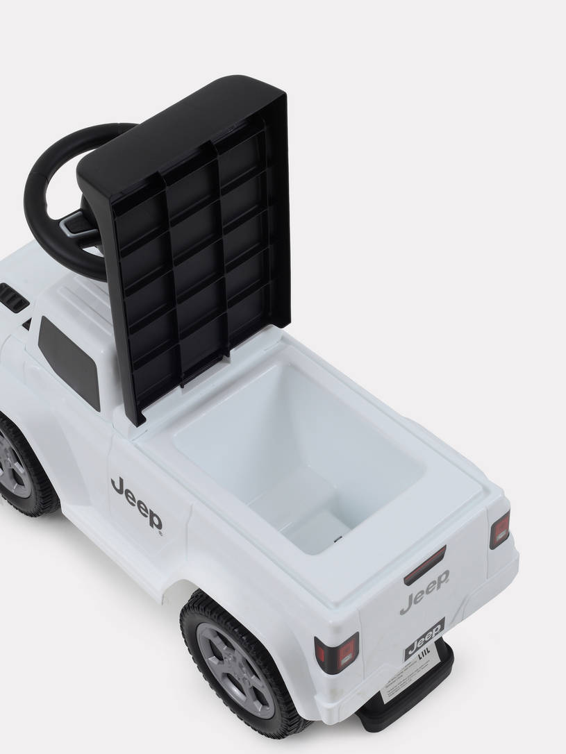 Машинка-каталка 664 JEEP GLADIATOR white